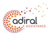 Logo Adiral Assistance, FORMADIA; FORMATION & CONSEIL santé à domicile.