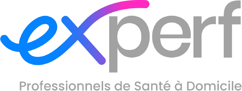 Logo de la société Experf, spécialisée en santé à domicile, FORMADIA.